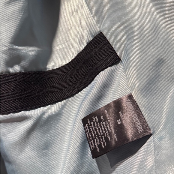 Zadig & Voltaire Luxurious Faux Fur Coat in Rich Brown - Picture 15 of 15